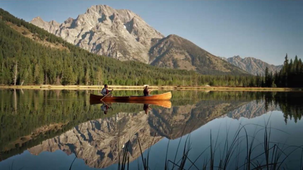 懷俄明州壯麗景色的影片截圖