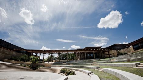 Exterior view of the Chickasaw Cultural Center in Sulphur, Oklahoma