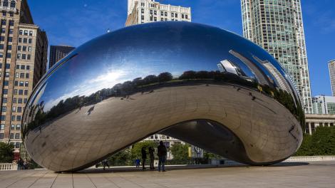 Cloud Gate en el Chicago Millennium Park