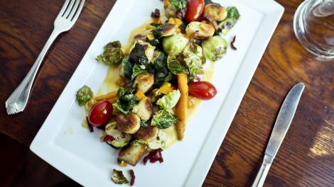 Produtos frescos, vindos da fazenda, do The Farm Table at Kringle Candle em Bernardston Produtos frescos, vindos da fazenda, do The Farm Table at Kringle Candle em Bernardston