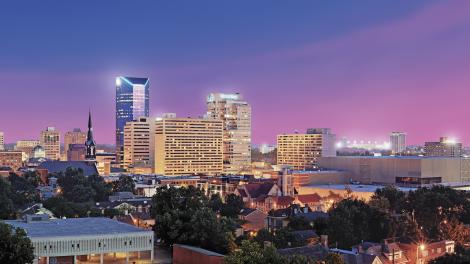 肯德基州列克星敦的市中心 肯德基州列克星敦的市中心