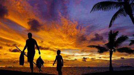 菲律宾海上的度假胜地