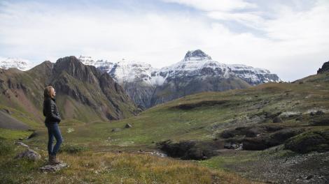 Vista de las San Juan Mountains, Ouray, Colorado