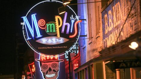 田纳西州孟菲斯，贝尔街