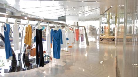 Boutique shopping in West Hollywood, California