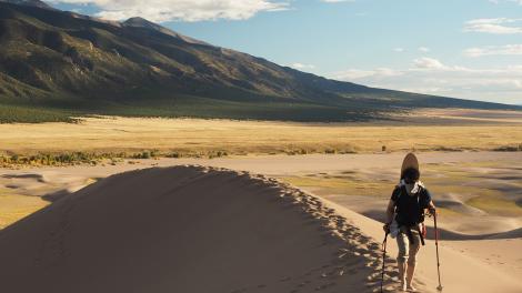 科罗拉多州的大沙丘国家公园