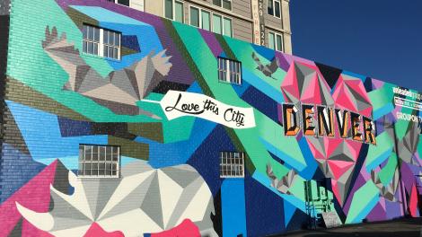 科罗拉多州丹佛“Love This City”壁画