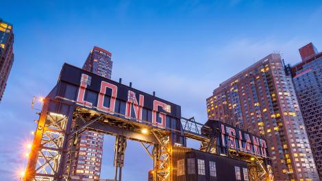 纽约州长岛的码头