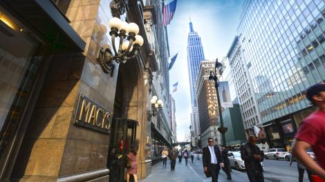 纽约的梅西百货商场