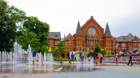 俄亥俄州辛辛那提音乐厅的外景