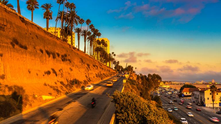 Pacific Coast Highway en Los Ángeles, California