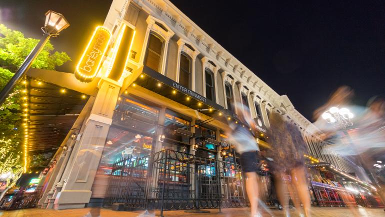 Nighttime in San Diego, California