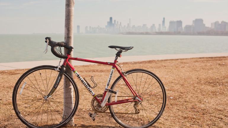 A bike in Chicago, Illinois