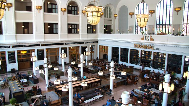 The Terminal Bar in Denver Union Station, Colorado