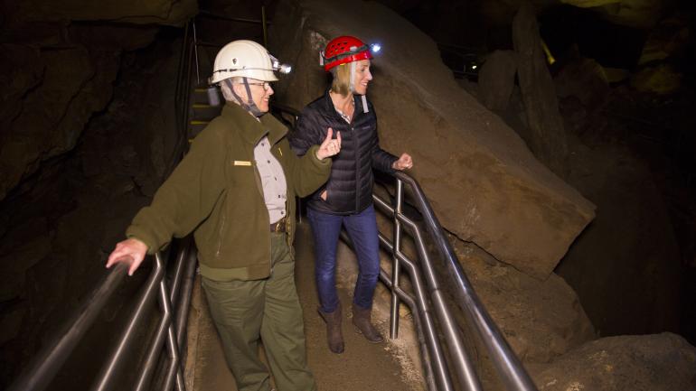 Visite de Mammoth Cave dans le Kentucky