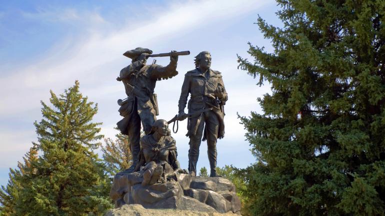 Lewis and Clark Memorial en Fort Benton
