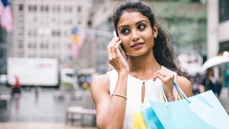 Enjoy the afternoon shopping in New York City