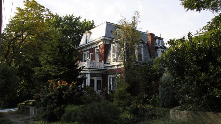 圣乔治街区历史悠久的房屋 圣乔治街区历史悠久的房屋