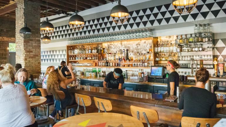 Donkey Taqueria 餐厅内