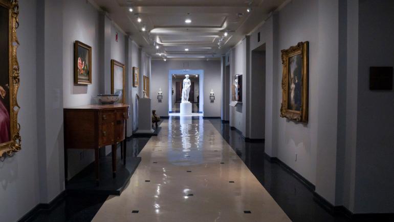 新泽西州纽瓦克艺术博物馆内部