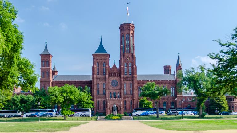 The Smithsonian Institution on the National Mall, future home to the National Museum of the American Latino