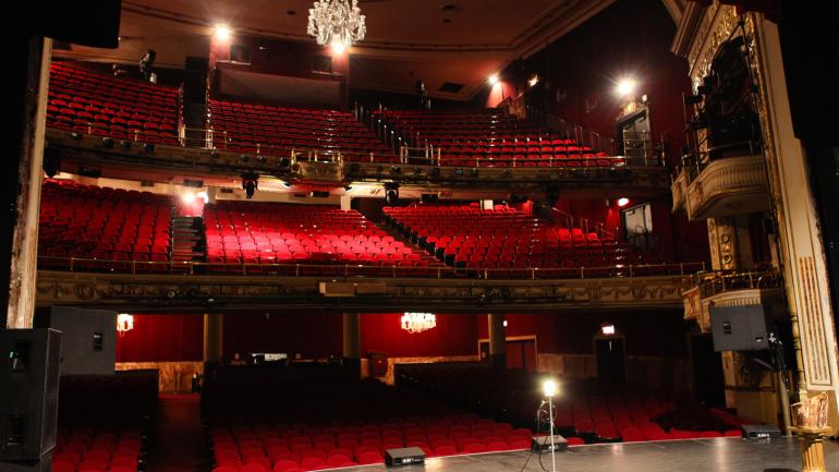 享誉世界的纽约市阿波罗剧院的内景