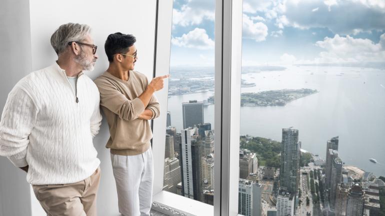 在 100 楼高空观景台领略纽约市美景 在 100 楼高空观景台领略纽约市美景