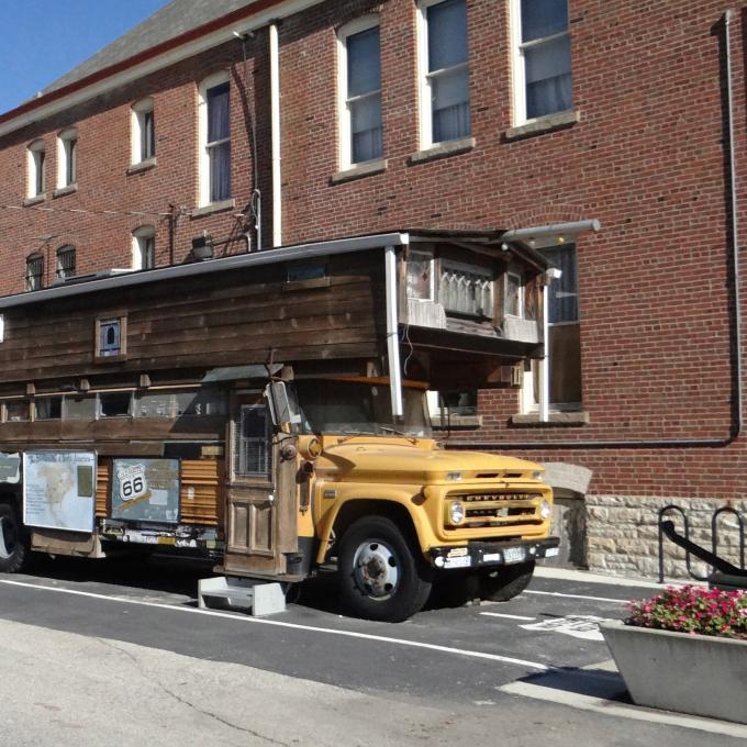 The Waldmire Land Yacht in Pontiac, Illinois