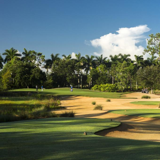 那不勒斯、马克岛和大沼泽地的众多高尔夫球场之一