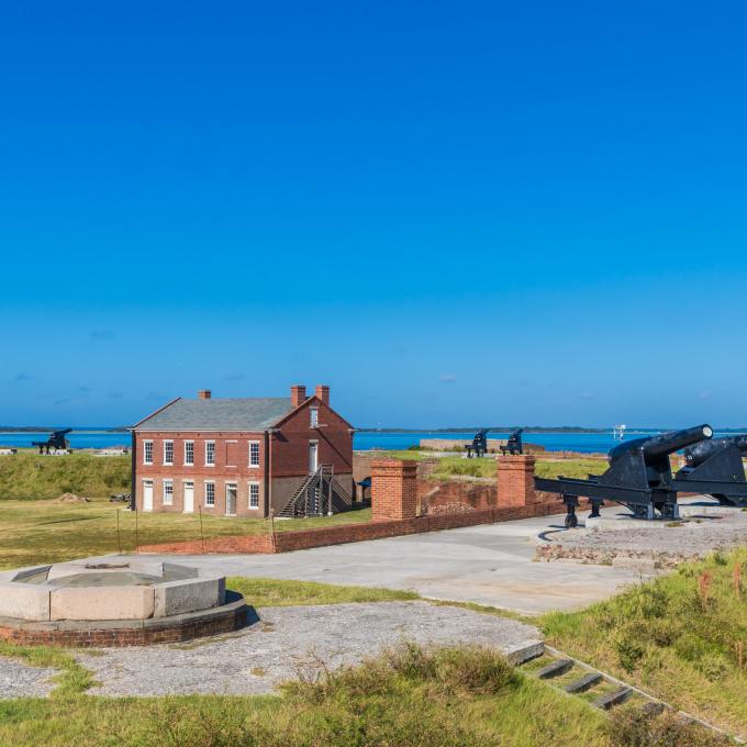 佛罗里达州阿米莉亚岛上的克林奇堡州立公园