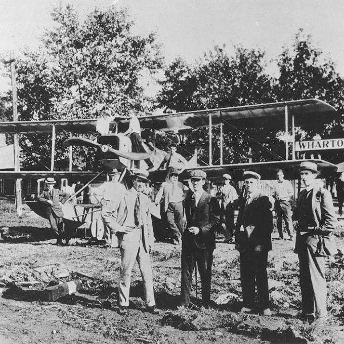 Wharton Studio 博物馆前无声电影时代的历史画面