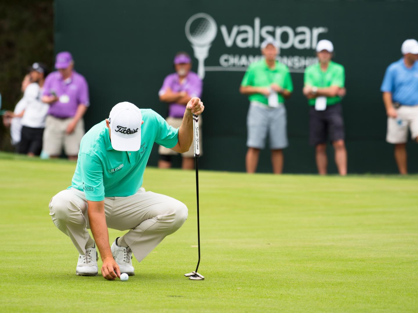 在 PGA 威士伯锦标赛上打出完美一杆