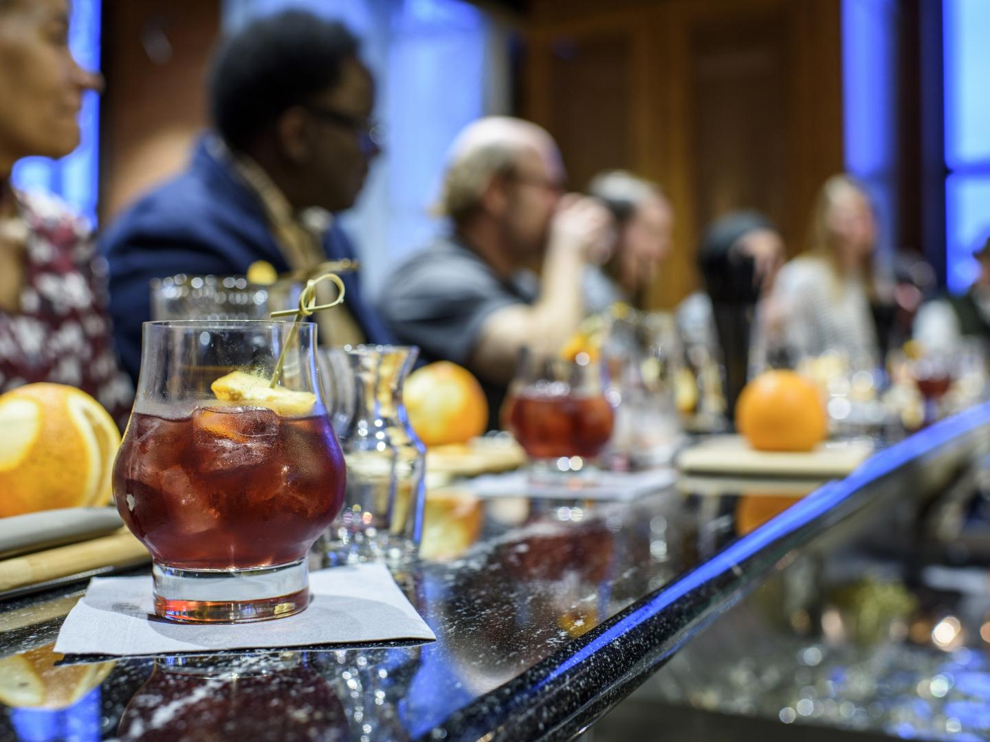 肯塔基州路易维尔的波本威士忌品酒活动