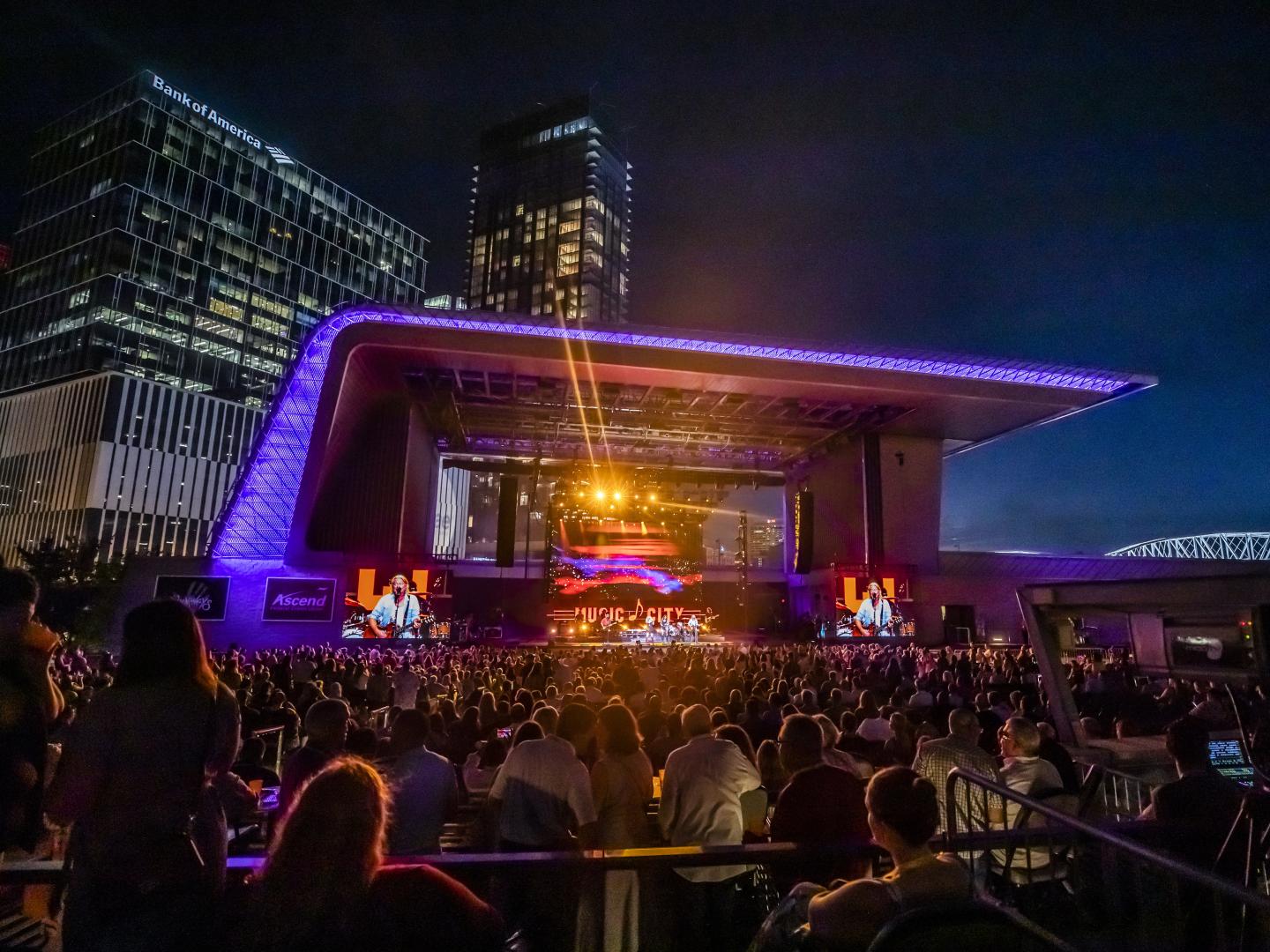 田纳西州纳什维尔 Ascend Amphitheater 露天剧场