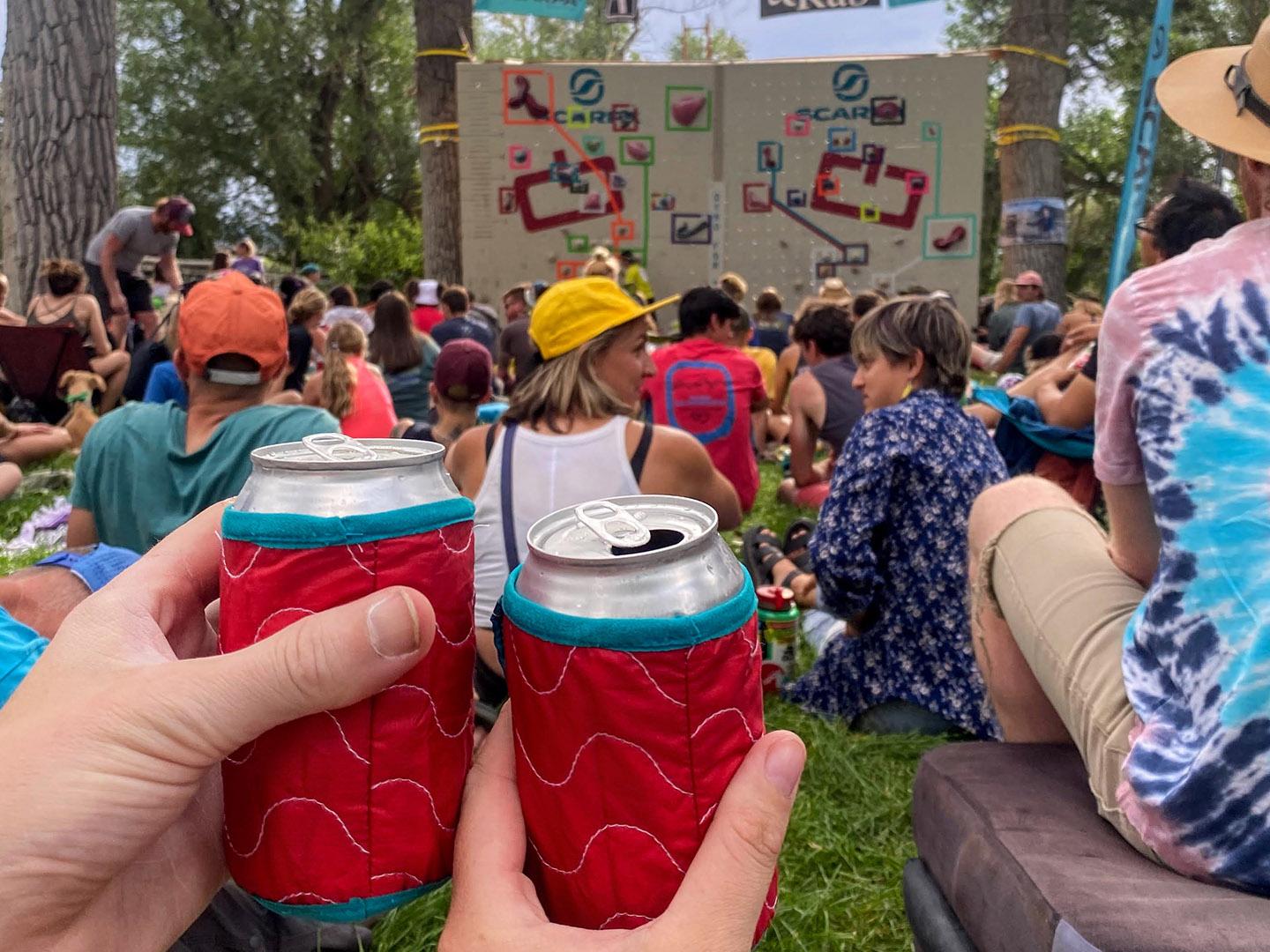 在怀俄明州兰德的国际攀岩节上纵享欢乐