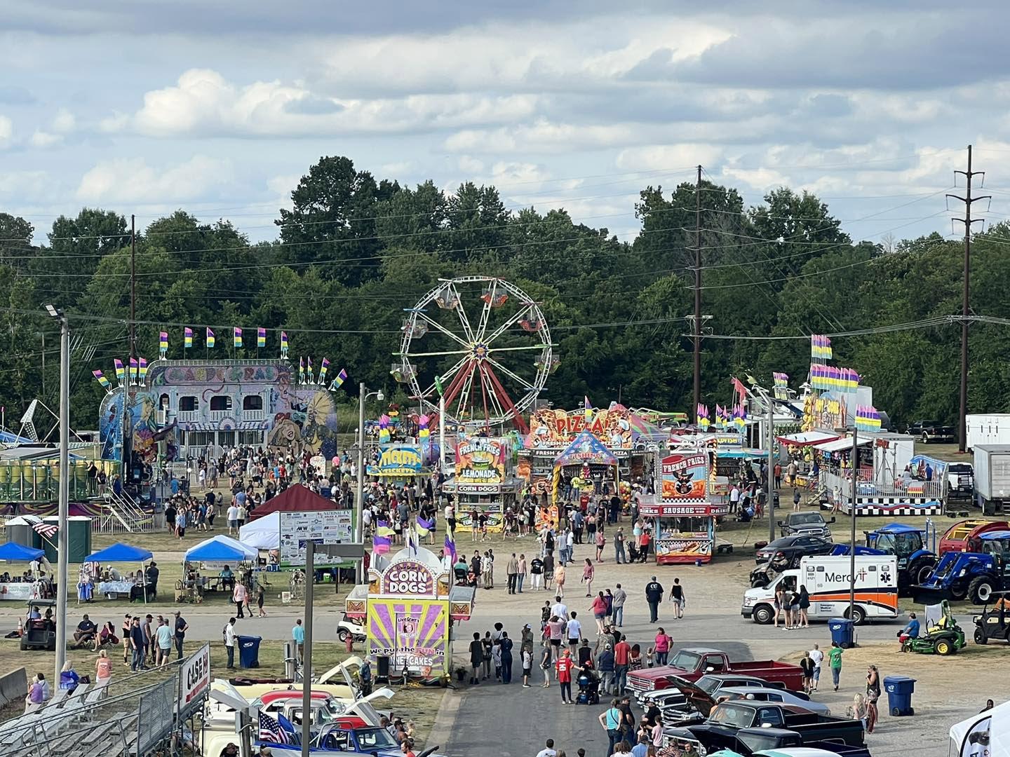 密苏里州莱巴嫩的拉克利德县展会