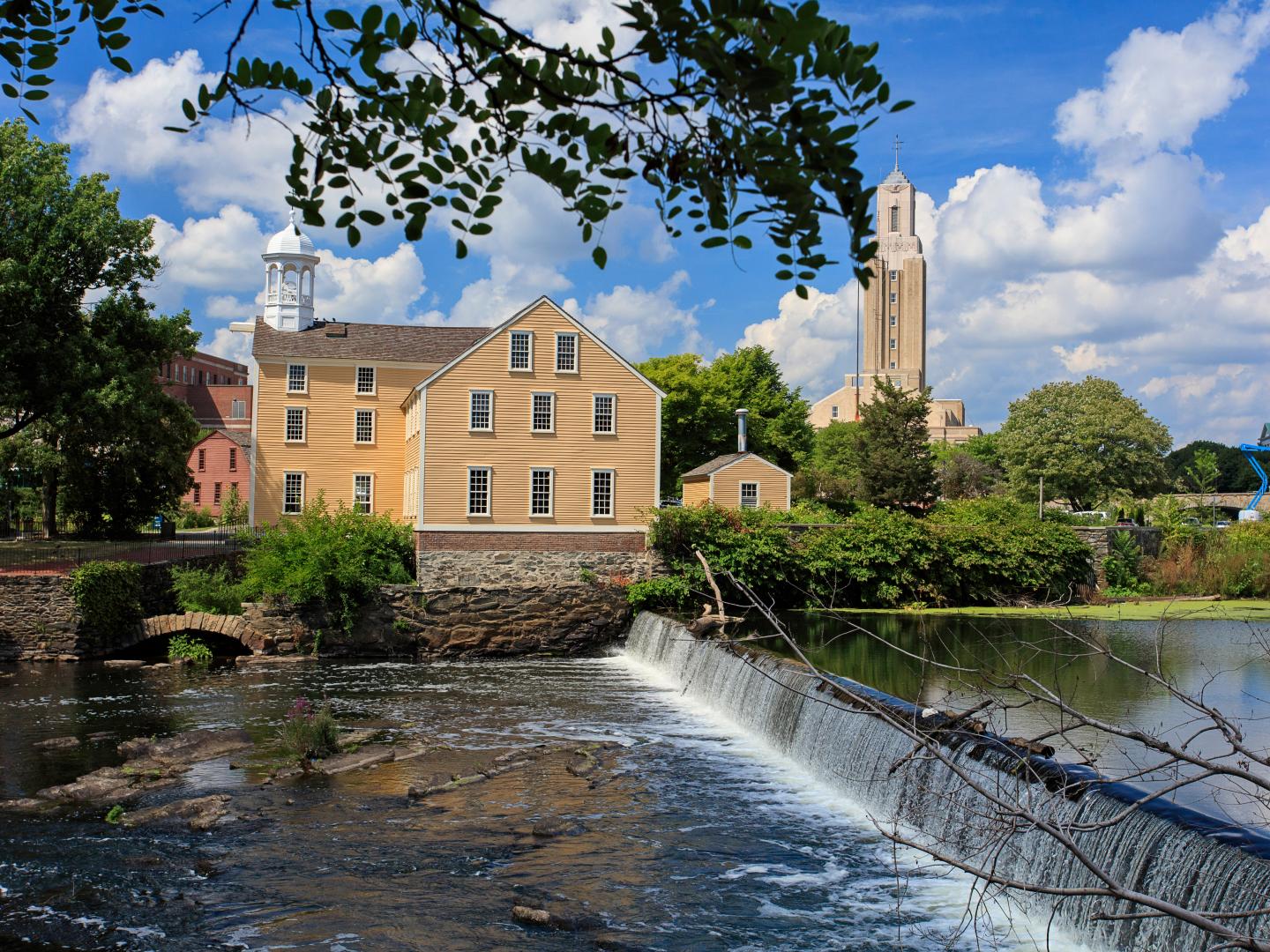 罗德岛州的国家历史地标斯莱特工厂