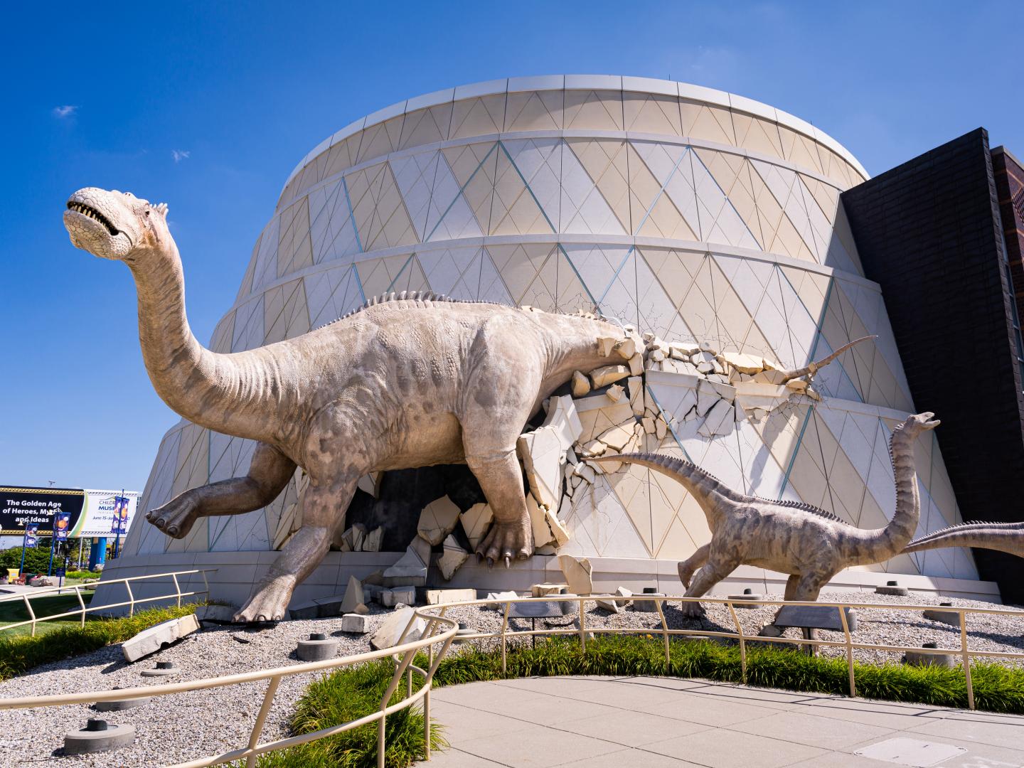 印第安纳波利斯印第安纳州儿童博物馆的奇趣外观