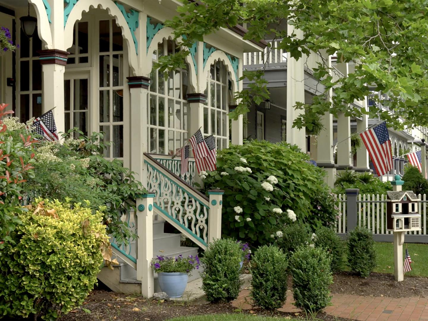 新泽西州五月岬的维多利亚式房屋