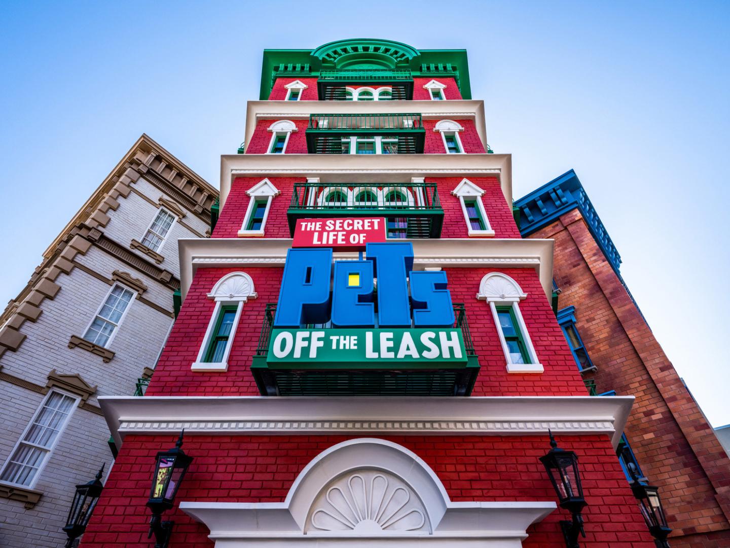 Universal Studios Hollywood 爱宠大机密：挣脱绳索外部