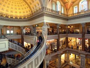 凯撒宫的古罗马商场 凯撒宫的古罗马商场