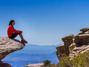 从莱蒙山看到的迷人景色 从莱蒙山看到的迷人景色