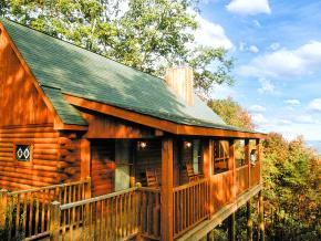 田纳西州塞维尔维尔 Hidden Mountain Resort 度假村的小木屋