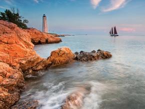 康涅狄格州纽黑文的灯塔公园