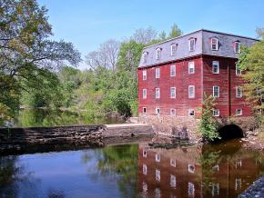 新泽西州兰伯特维尔附近的一幢历史建筑