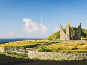 美属维尔京群岛圣克罗伊岛的尤德尔角 美属维尔京群岛圣克罗伊岛的尤德尔角