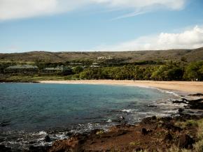 夏威夷拉奈市呼罗普海湾 夏威夷拉奈市呼罗普海湾