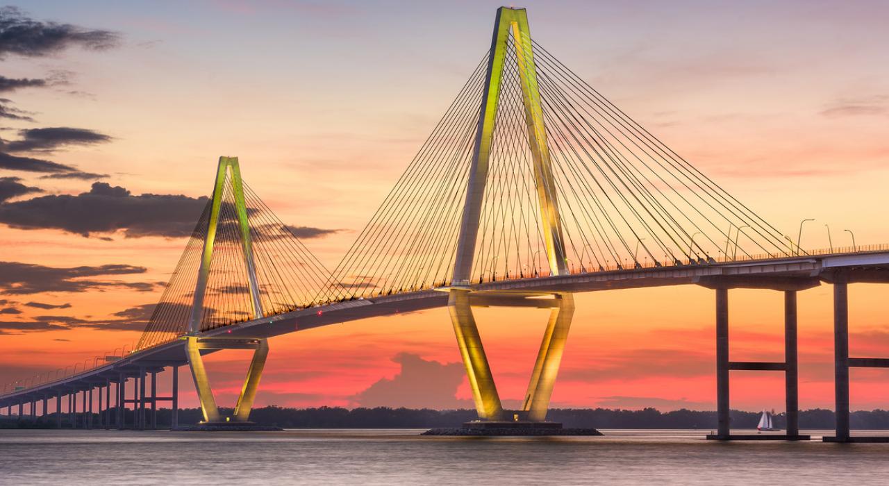 Arthur Ravenel Jr. Bridge en Charleston, Carolina del Sur