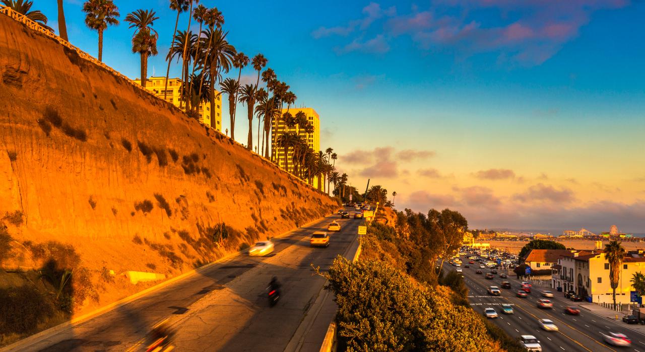 Pacific Coast Highway en Los Ángeles, California