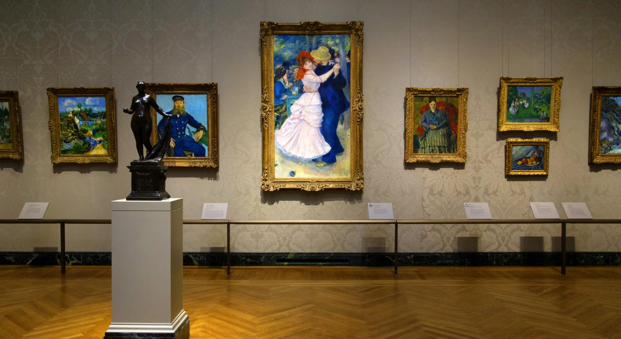 Works by masters in the Museum of Fine Arts in Boston, Massachusetts